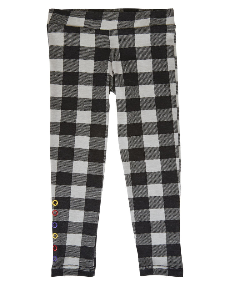 Hipster Check Plaid Leggings